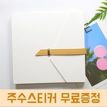접착식 소띠 초음파 앨범 주수스티커 꾸미기 사진 보관 태교 태아 사진첩 아기, BLUE