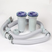 상세정보표시 싱크 대 더블 배수 구 관 호스 교체 설치 세트