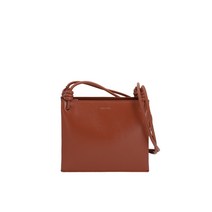 JIL SANDER 여성 지로 스몰 숄더백(J07WG0024 P4841 219) 브라운