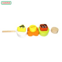 다마가_ (마스터키즈)원목곤충끼우기, 단일 퍼즐/블럭 조각 수