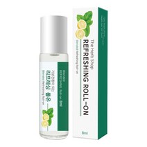 THS 더허브샵 아로마 롤온 8ml 라벤더 페퍼민트 택1, 리프레싱 05833