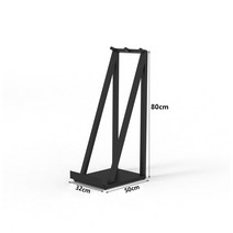 스노우보드 스탠드롱보드 선반 크루져보드 보관대 스케이트보드 플로어 매장 전시 보관 선반 랙, 풋패드더블보드보관랙