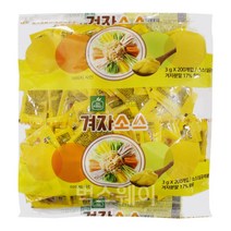 벅스웨이 일회용 겨자소스 200개, 1팩