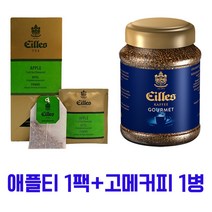 아일레스 애플티(25티백)+아일레스 고메 인스턴트커피 (100G 1병), 1세트