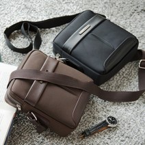 회사원 출퇴근 미니 가죽 크로스백 가방 2color 미니크로스백 남성숄더백 데일리백 남성크로스백 남자숄더백 남자정장가방 정장크로스백 남성가죽가방 남자미니크로스백 남자가방쇼핑몰