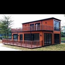 모듈러 컨테이너 협소 주택 패밀리 하우스 기성품 휴대용 목조 차세대 조립식 모듈 형