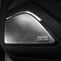 유투카 더뉴 QM6 도어 스피커 커버 몰딩 튜닝, 실버