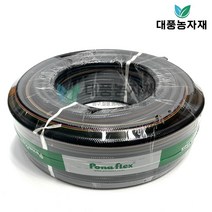 풍남 흑고압 물호스 편사 내압 스프링쿨러 16mmX30M/대풍농자재, 1개