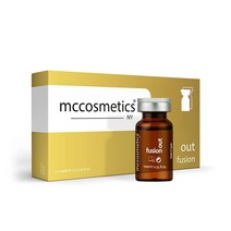 MCCosmetics NY | Out Fusion | 아세틸-헥사펩타이드-8 DMAE 아스코르빈산 비타민 E 피루베이트 나트륨 판테놀 | 10ml 바이알 5개 | 의료용