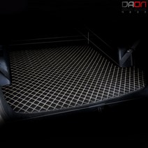 주식회사 아이빌 현대 LF쏘나타 신형퀼팅 4D 가죽트렁크매트 차박매트, LPG, 블랙+블루
