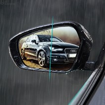 [카르멘] 뉴스포티지 스포티지R 올뉴스포티지 스포티지더볼드 장마철 방수 발수 코팅필름 커버 백미러 사이드미러 패드스티커 김서림방지 용품, 스포티지R(50), 1개