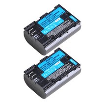 반영구 DuraPro LP-E6 LP-E6N 배터리 캐논 EOS 5DS 5D Mark II III 6D 7D 60D 60Da 70D 80D 일본 셀 LPE6 2040mAh, 02 2 Battery