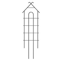 장미아치 오벨리스크 장미터널 garden plant trellis 야외 obelisk, 검은색