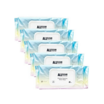 더페이스샵 올클리어 미셀라 클렌징 워터 티슈 40매 x 5개, 40개, 40개