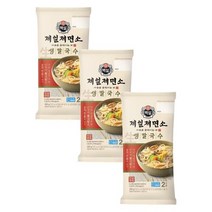 CJ 면요리 제일제면소 생칼국수 국수면 간편식 300g 3개 1세트, 17세트