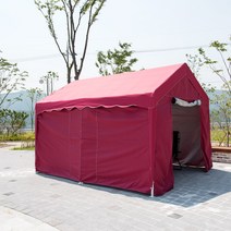 프리폼 고급형 튼튼한 대형 쉘터천막 3X4 천막 풀세트, ST프레임+지붕+민자4면 3X4 민트