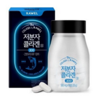 로엘 저분자 콜라겐300 500mg, 60정, 3개