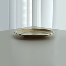 티타늄 고기접시 5size 19 23 25.8 30 32 티타늄 접시 원형접시 스텐 플레이트 수육접시, 1개