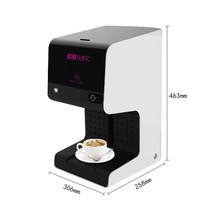 자동 라떼 아트 기계 3D 프린터 머신 식빵 커피 까페, 커피용 잉크 카트리지약 800잔 인쇄 가능