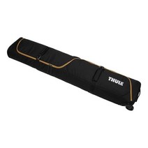 Thule Roundtrip 스노우보드 롤러 백 165cm 블랙/우드 아구창, 롤러 165cm