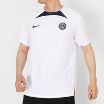 나이키 트레이닝용 축구 풋살 일상 반팔티 파리 생제르맹 스트라이크 탑