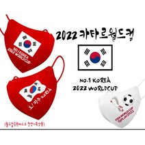 한정기획] 월드컵응원마스크 30매/50매/100매 KF94마스크인쇄 로고인쇄마스크 주문제작 3D 2D새부리형/ 월드컵응원도구/카타르월드컵 /붉은악마 월드컵응원굿즈, 화이트, 50