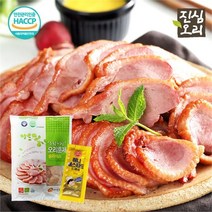 진심오리 유황먹은 훈제오리 1kgx2팩 2kg +소스증정, 단일상품/단일상품, 1kg