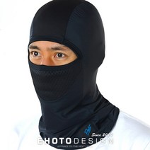 이호토 여름 풀페이스바라클라바 프로 쿨 냉감 자외선차단 낚시 골프 바이크 오토바이, 화이트