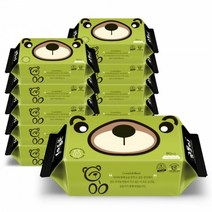 대용량 엠보싱 무향 아기 물티슈 리필 80매x 12팩 도톰한물티슈 베이직 60g