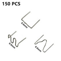 용접장비 150/50pcs 플라스틱 용접기 수리 핫 스테이플러 기계 범퍼 자동차 도구, 02 150pcs 0.6mm