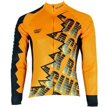 폭스레이싱 폭스레이싱 사계절용 스파이더 롱저지 옐로우/자전거의류/싸이클복/상의/바이크/져지/mtb/레져/라이딩, FRLJER_110옐로우_XXL