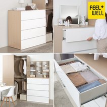 [] [필웰] 착불 WR8891 앨빈 깊은 4단 서랍장 1000 DVX, 상세 설명 참조, 상세 설명 참조