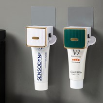 치약 짜개 디스펜서 스탠드 튜브링거 다이소, 그린