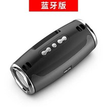 블루투스 스피커 사운드바 무선 노이즈캔슬링 led 캠핑 사운드스틱 투명 버스킹 게이밍 usb 누구 플라즈마 휴대용 샤오미 대형, 단일사이즈, A_블루투스 버전(블랙)