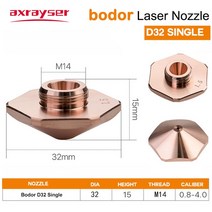 Bodor CNC 섬유 기계 레이저 커팅 노즐 유형 D25 Precitec 이중 및 단일 구경 1.0-5.0, 03 Bodor-M14-Single_08 3.0mm
