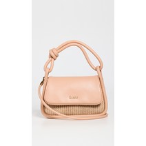 가니매듭 플랩 오버 라피아 백 명품숄더백