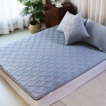 순면 누빔 요커버 슈퍼싱글 퀸 킹 사이즈, 요커버 스카이