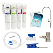 M9S-4F 청호 스마트 더블루4 언더싱크정수기 DIY 기본세트, 선택01_기본세트