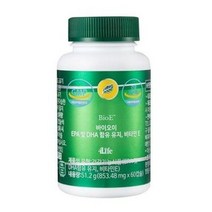 포라이프 바이오이 EPA 및 DHA 함유 유지 비타민E(BioE) 오메가-3 60캡슐