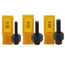 리벳공구 리벳팅기 HIFESON 리벳 너트 공구 핸드 터 스텝 액세서리가있는 M3 M10 용, 09 M5M6M8