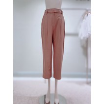 [듀엘] D213MSA014 벨티드 턱 배기핏 팬츠(2033153)