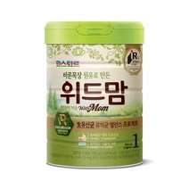 위드맘 무항생제 분유 1단계, 750g, 2개