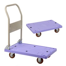 벨리체 카트 달리 (무소음카트 운반카 구루마 대차 끌차 핸드카 리어카 엘카), 벨리체달리 (핸들x)-GREEN(녹색), 소(400x600x860mm), 회전형 4개