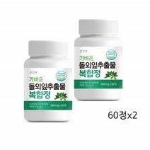 돌외잎 추출 분말 정/녹차 발효 율피 레몬밤 와일드망고 돌외 잎 추출물 복합정