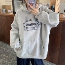 L.ONLINE SHOP여성 기모 후드티 맨투맨 겨울 캐주얼 프린트 DB13 후드티 후드집업 후드코트 힙합패션