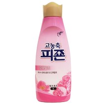 피죤 리치퍼퓸 고농축 섬유유연제 로맨틱플라워 본품, 1L, 5개