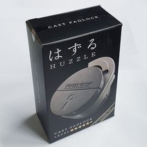 IQPLUS 하나야마 캐스트퍼즐 60여종 1~6단계 hanayama 성인퍼즐 두뇌훈련 치매예방 교육퍼즐 수집퍼즐 취미퍼즐 고난도퍼즐, 510 PADLOCK, 1세트