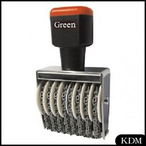 Green 넘버링 5mm/14단 (도장/인감도장/만년도장/스템프/고무인/기표도장/막도장/도장가격/도장만드는곳/도장파기/사무용품/문구/건강/생활 추천)
