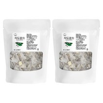 권뱅푸드 국산 작두콩차 삼각티백, 2봉, 80개입, 1.2g
