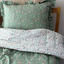 누안누안 코튼플라워 프릴 잔꽃 차렵이불